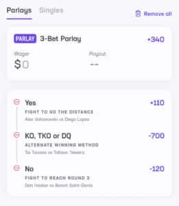 Daniel Cormier UFC 325 Parlay