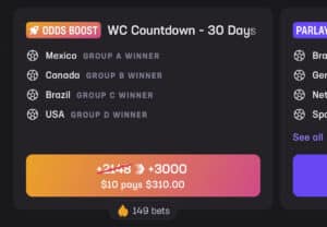 world cup countdown boosts