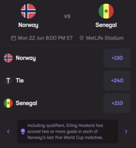 Stats Hub Norway Senegal