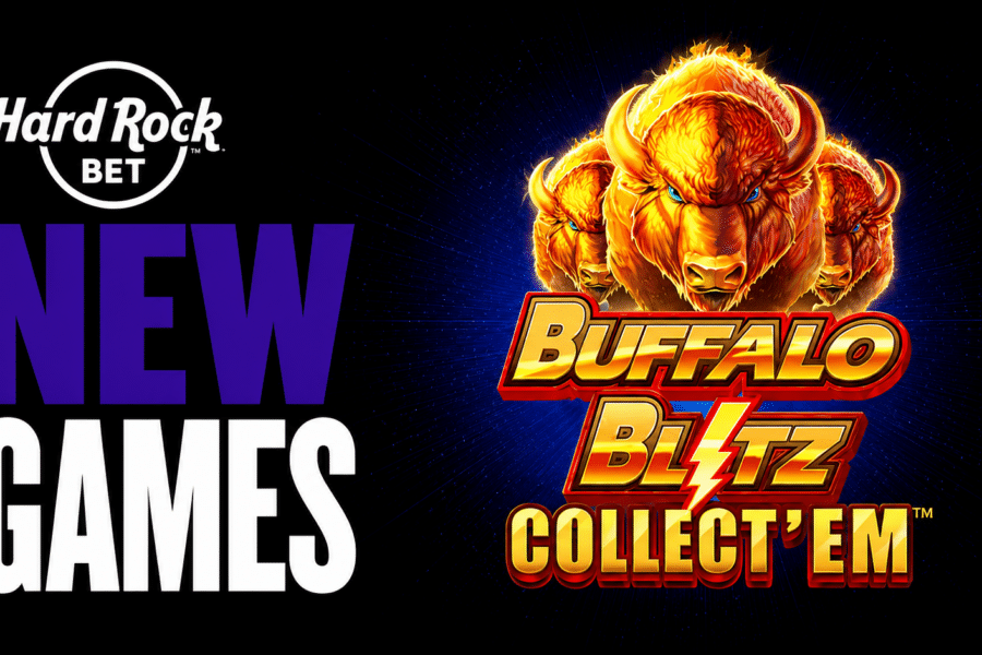 New Games at Hard Rock Bet include Buffalo Blitz Collect'Em