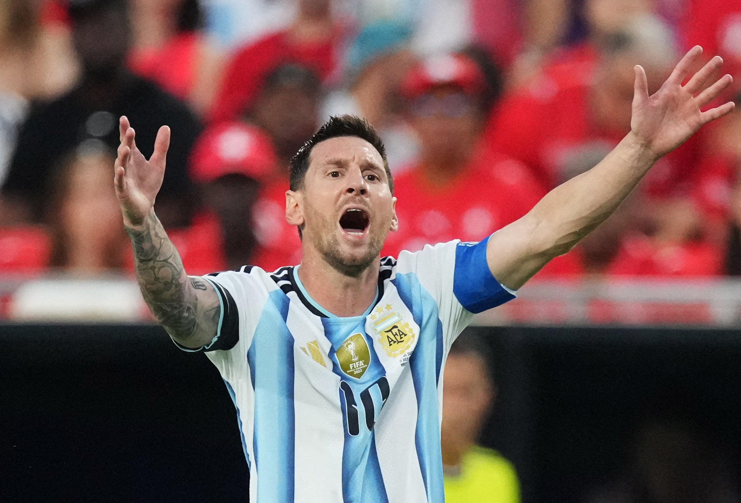 Lionel Messi - Argentina v England